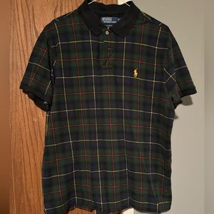 Ralph Lauren Tartan Polo Custom- XL